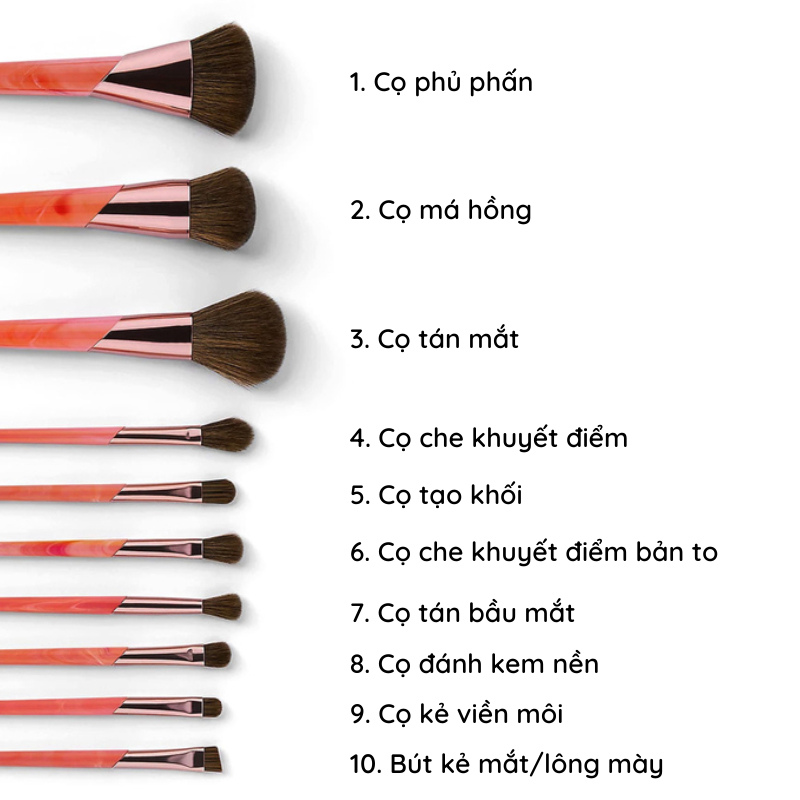  Bộ Cọ Trang Điểm BH COSMETICS Marvyn Macnificent BHBO26